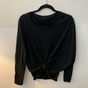 Black Basic Long-sleeve